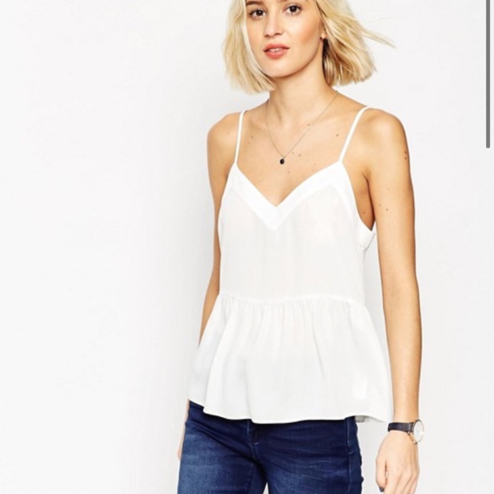 ASOS Soft Gathered Pretty Cami Top